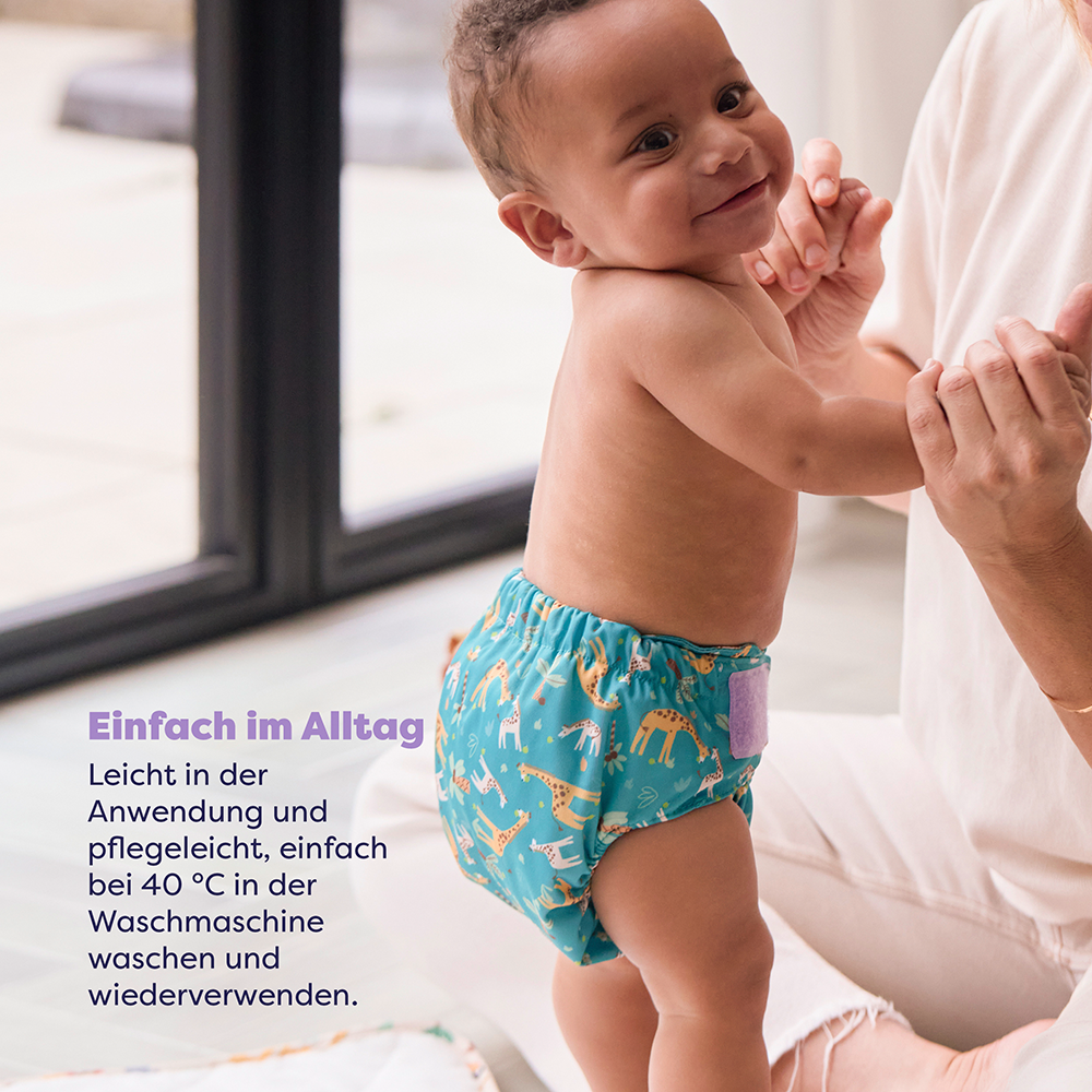 Bild: bambino mio Stoffwindeln Giraffen Geschichten