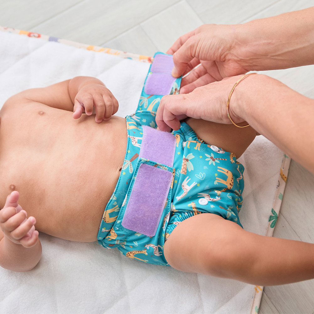 Bild: bambino mio Stoffwindeln Giraffen Geschichten
