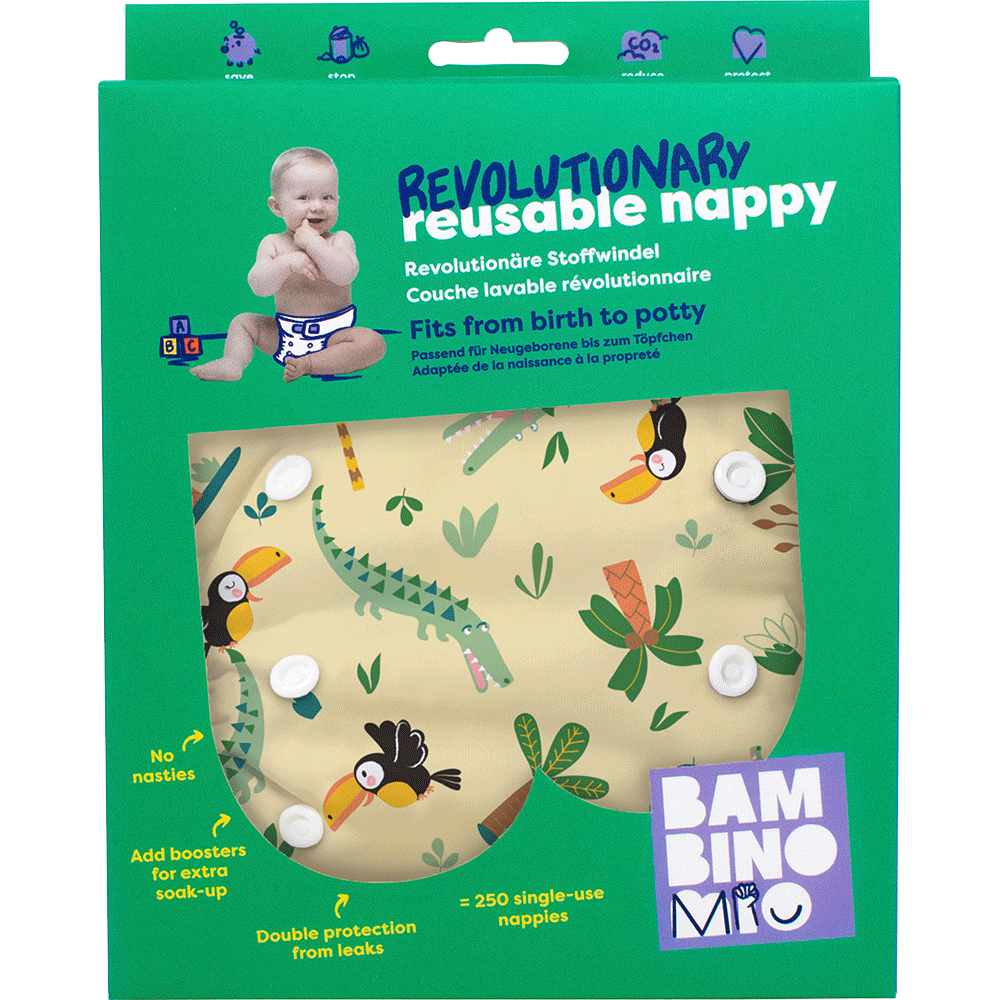 Bild: bambino mio Stoffwindel Freche Flussfreunde