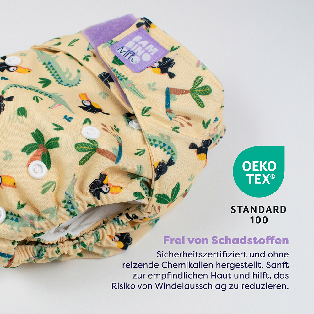 Bild: bambino mio Stoffwindel Freche Flussfreunde