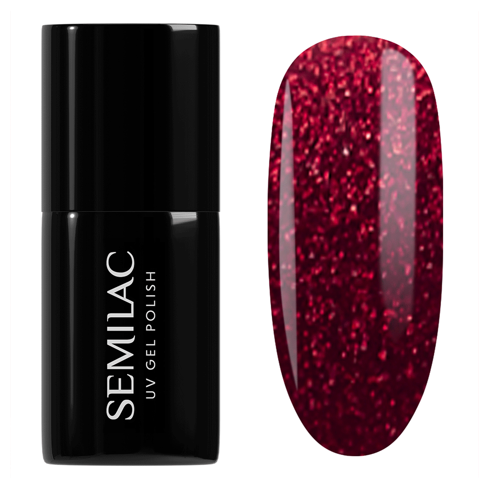 Bild: Semilac UV Nagellack Holly Berry