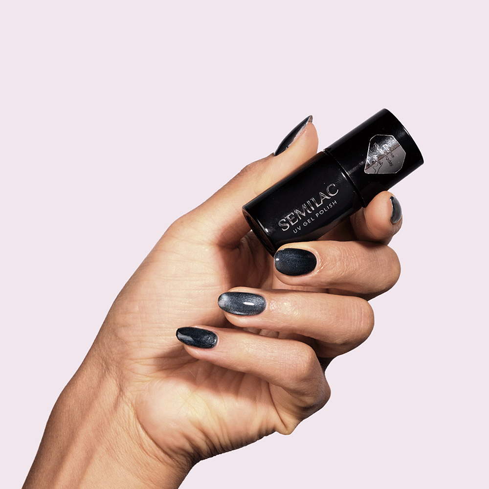 Bild: Semilac UV Nagellack Teal Jelly Gloss