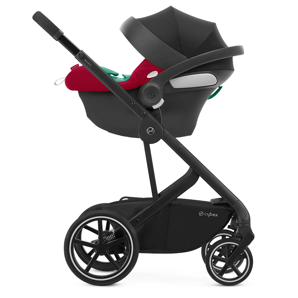 Bild: Cybex Aton B2 i-Size Babyschale inkl. Base One Dynamic Red