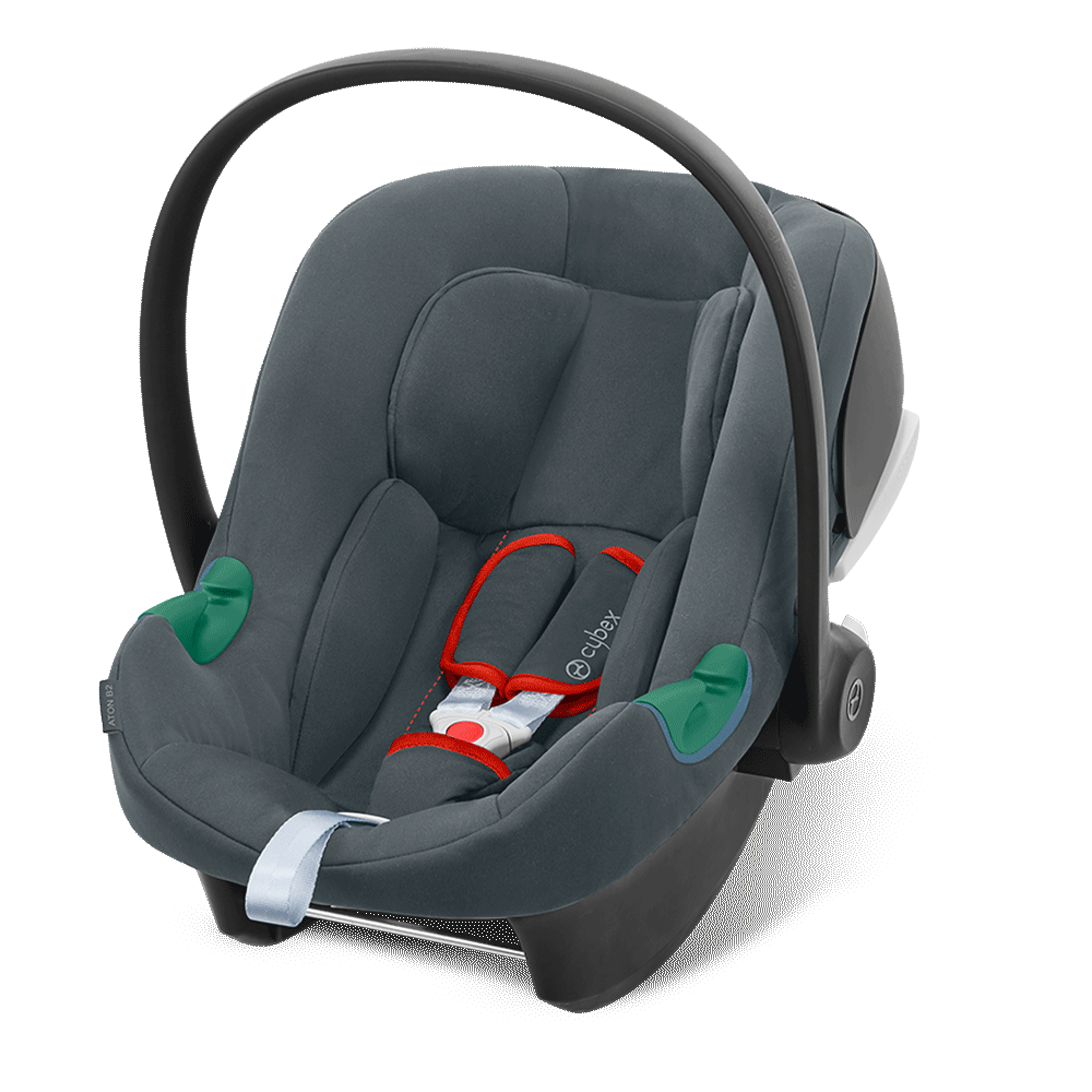 Bild: Cybex Aton B2 i-Size Babyschale inkl. Base One Steel Grey