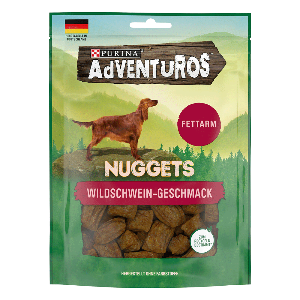 Bild: Purina AdVENTUROS Nuggets Wildschwein