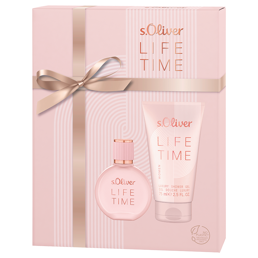 Bild: s.Oliver Life Time Geschenkset Eau de Toilette 30 ml + Duschgel 75 ml