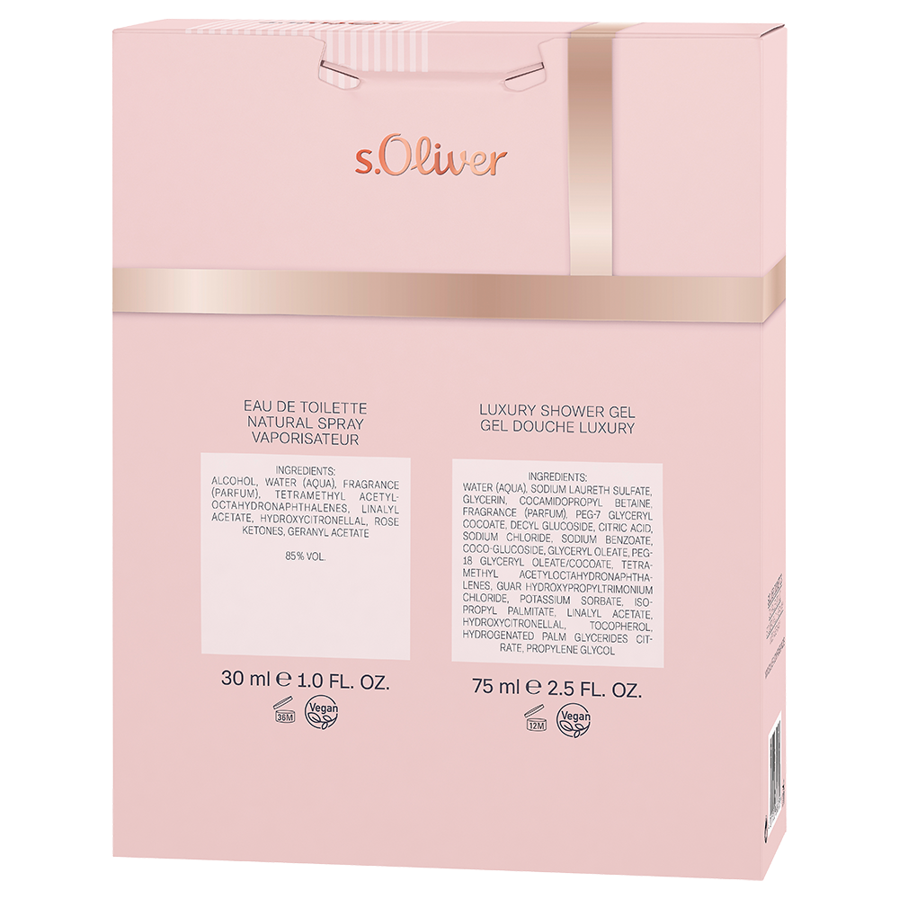 Bild: s.Oliver Life Time Geschenkset Eau de Toilette 30 ml + Duschgel 75 ml