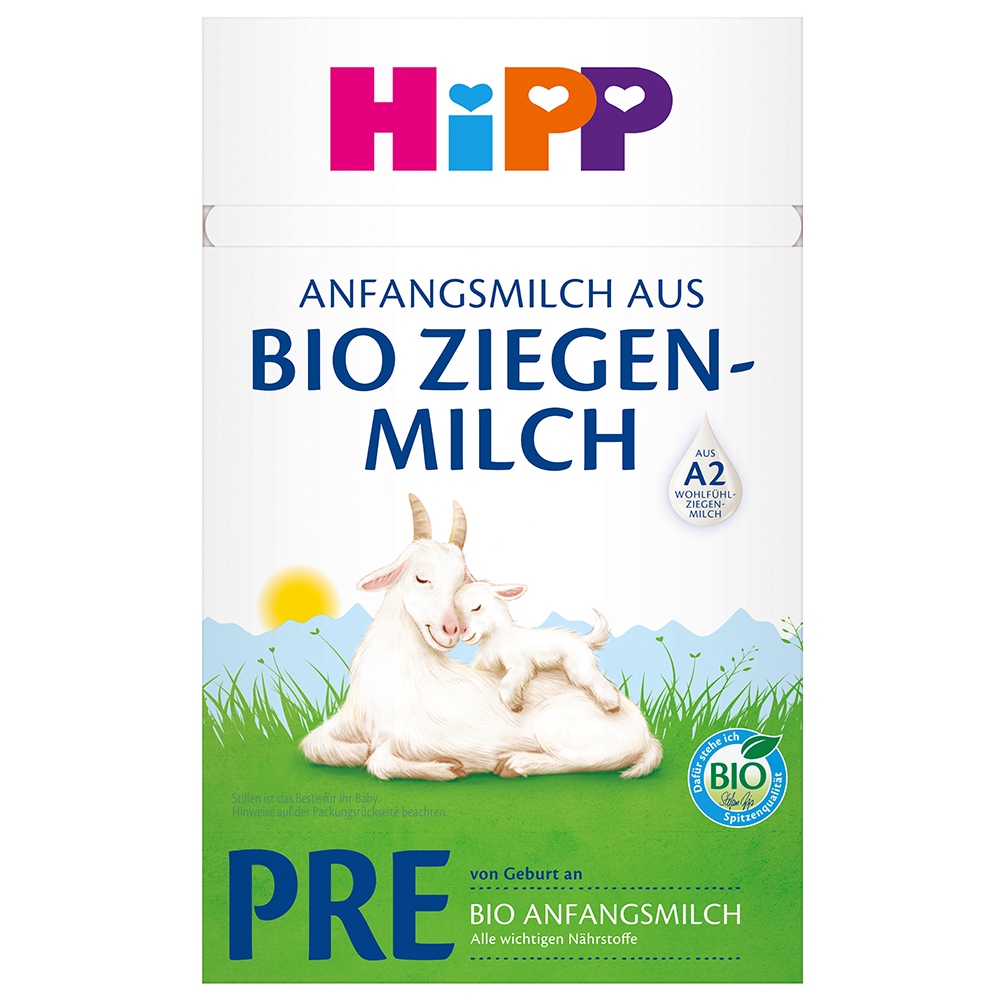 Bild: HiPP Anfangsmilch aus Bio Ziegenmilch