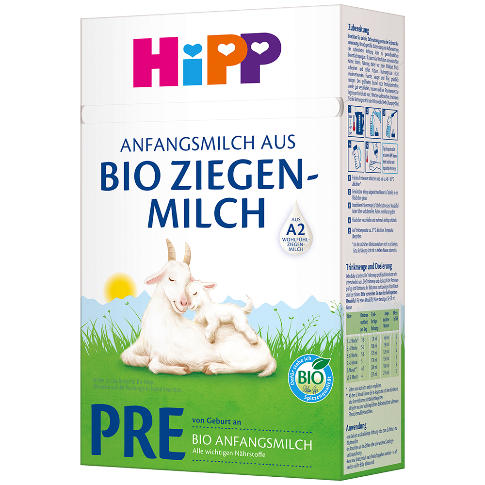 Bild: HiPP Anfangsmilch aus Bio Ziegenmilch