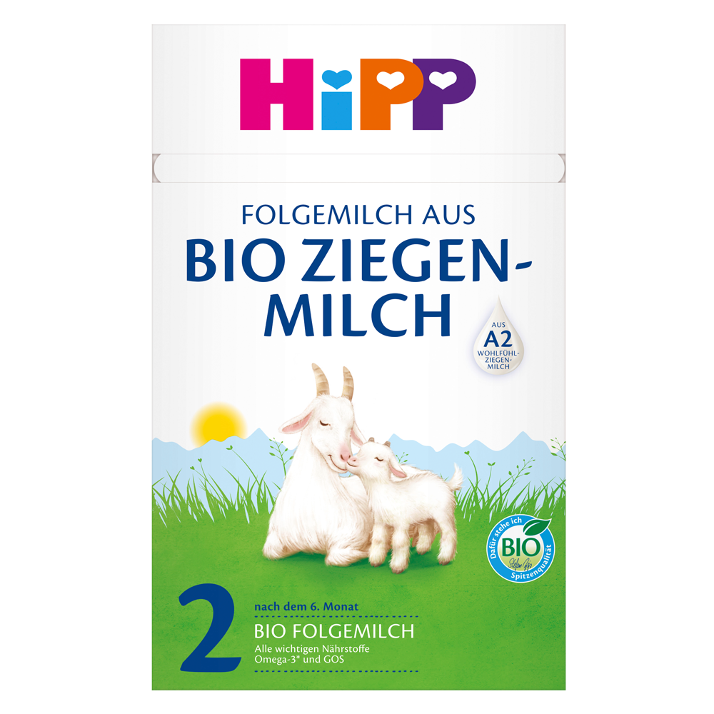 Bild: HiPP Folgemilch aus Bio Ziegenmilch 