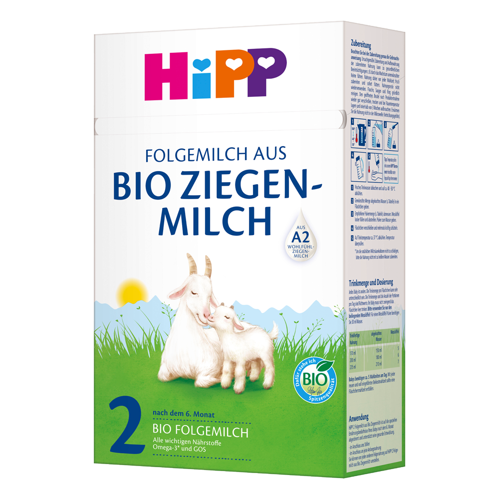 Bild: HiPP Folgemilch aus Bio Ziegenmilch 