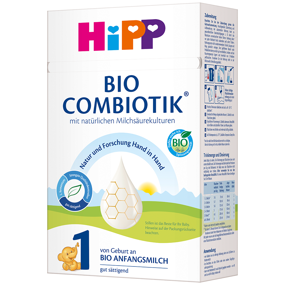 Bild: HiPP Bio Combiotik Anfangsmilch 1
