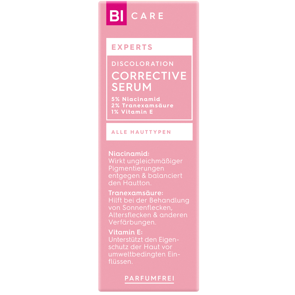 Bild: BI CARE Experts Discoloration Corrective Serum 