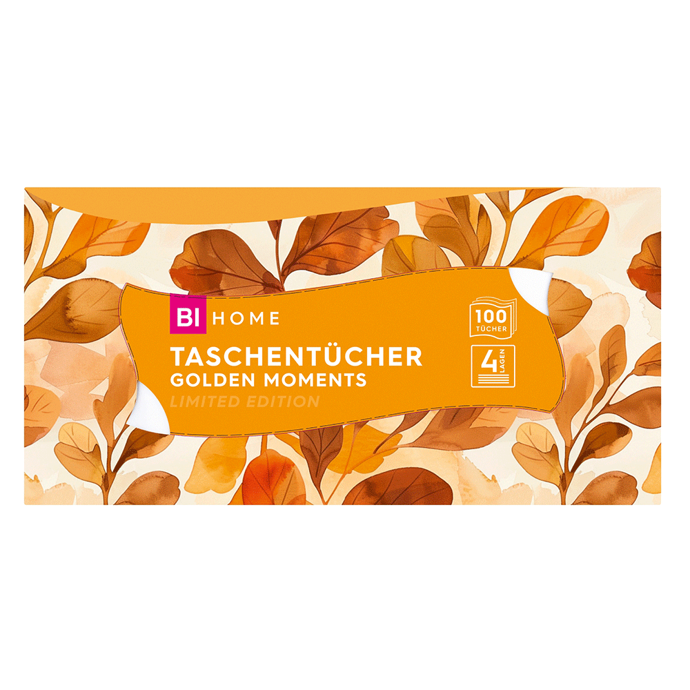 Bild: BI HOME Taschentücher Golden Moments 