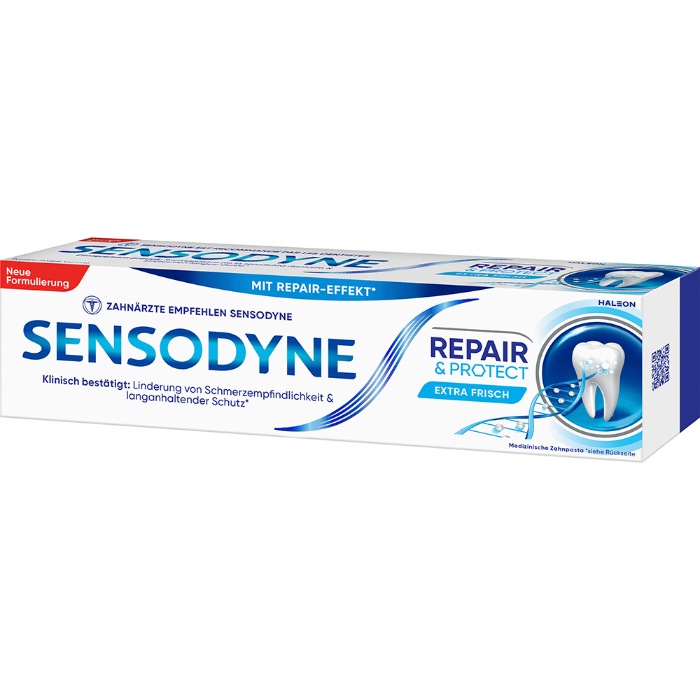 Bild: SENSODYNE Repair & Protect Zahnpasta Extra Frisch