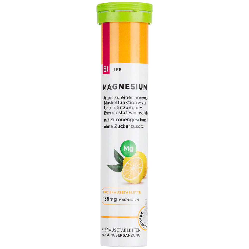 Bild: BI LIFE Magnesium Brausetablette