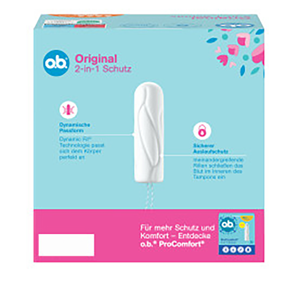 Bild: o.b. Original Tampons Super