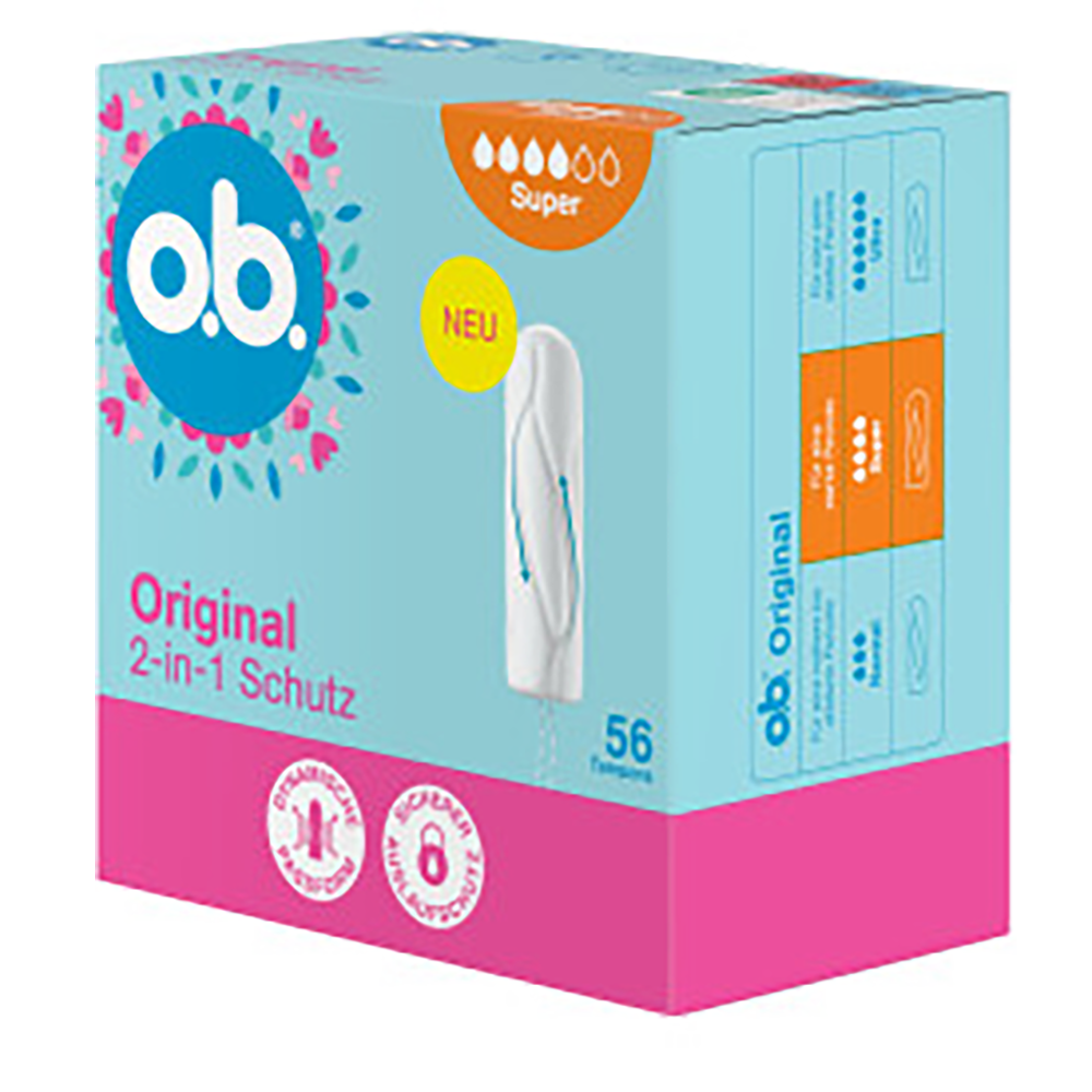 Bild: o.b. Original Tampons Super
