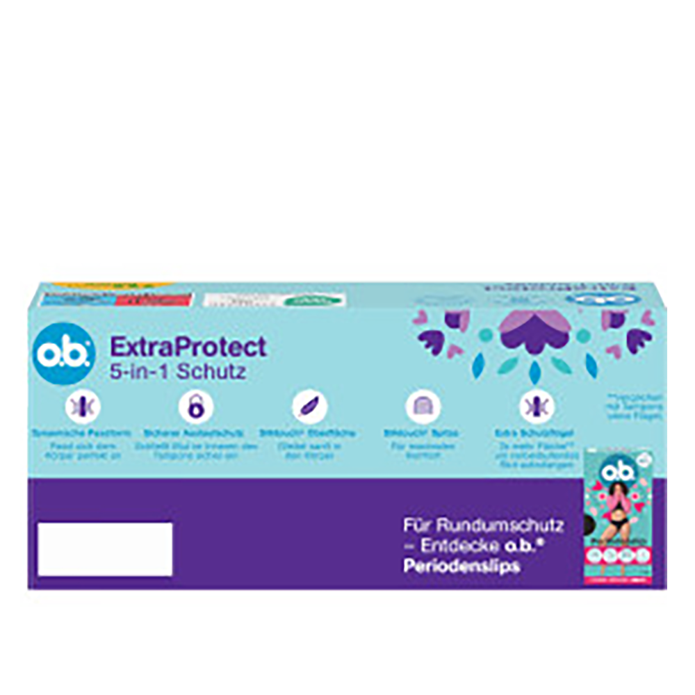 Bild: o.b. Extra Protect Tampons Normal 