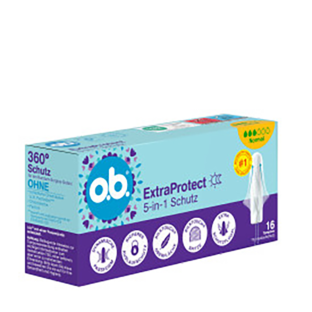 Bild: o.b. Extra Protect Tampons Normal 