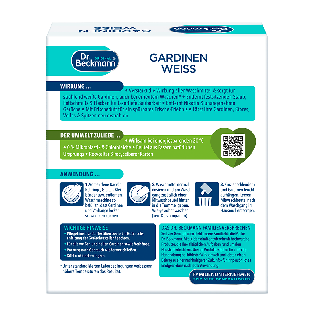 Bild: Dr. Beckmann Gardinen Weiss