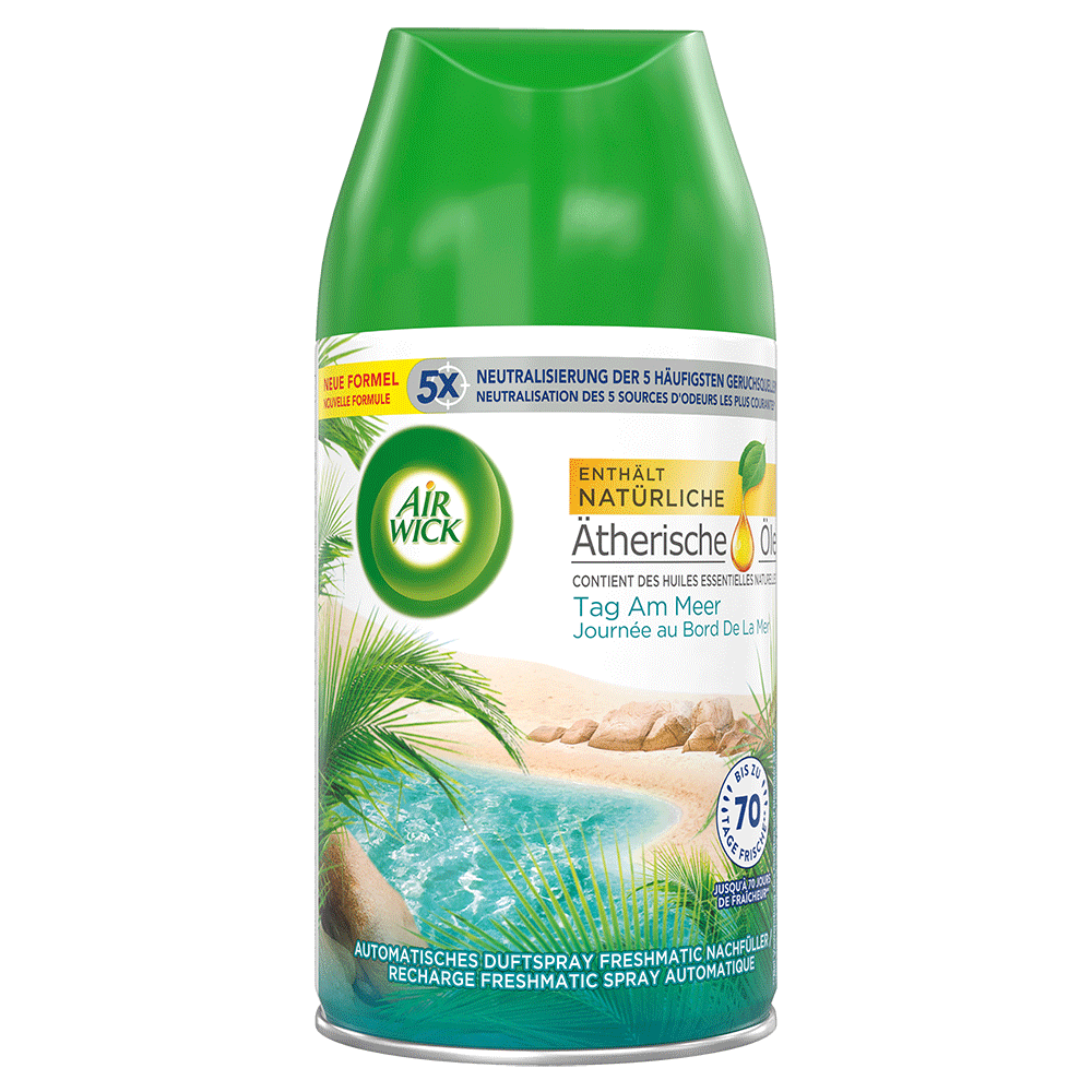Bild: AIRWICK Automatisches Duftspray Freshmatic Nachfüllung Tag am Meer