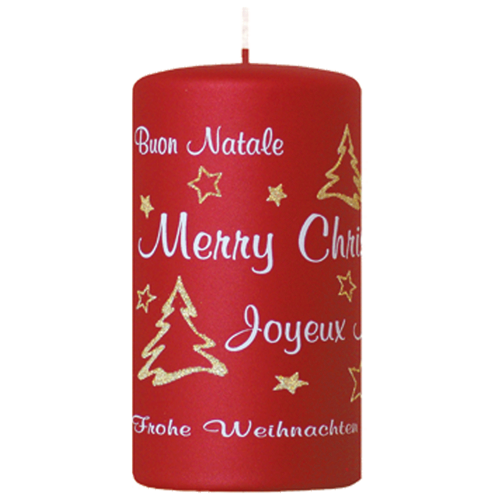 Bild: Kerze Merry Christmas 
