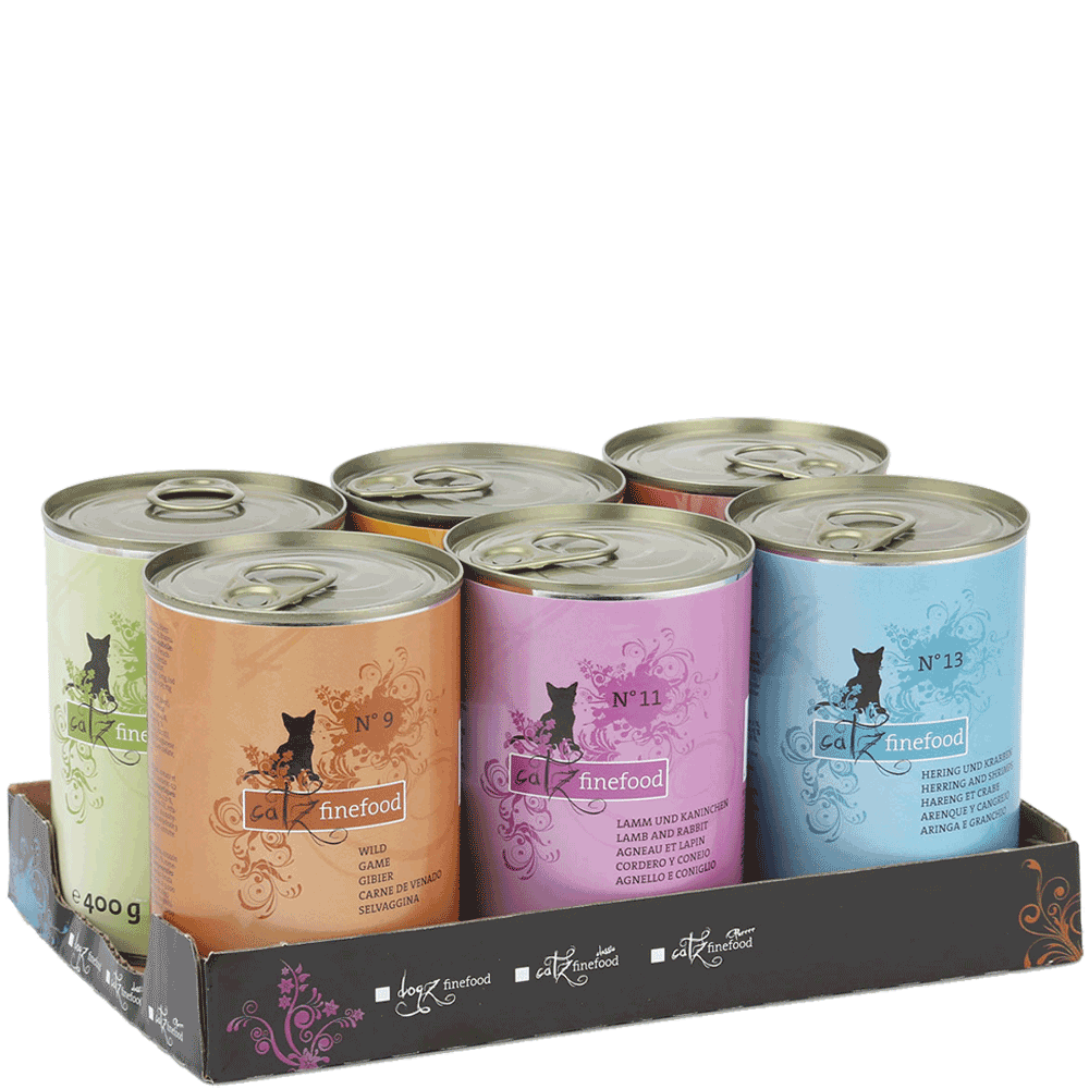 Bild: catz finefood Classic Multipack Dosen Katzenfutter 3-13