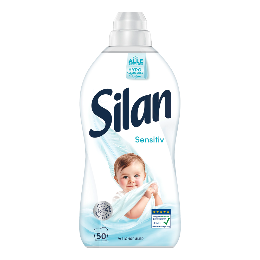Bild: Silan Weichspüler Sensitiv & Baby 
