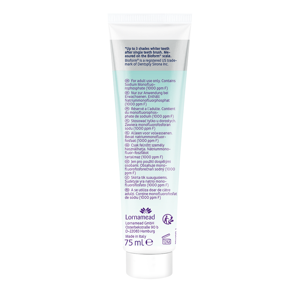 Bild: Rapid White White Strong + Booster Zahncreme