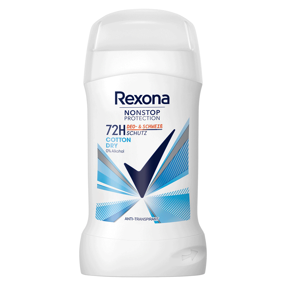 Bild: Rexona Nonstop Protection Deo Stick Cotton Dry