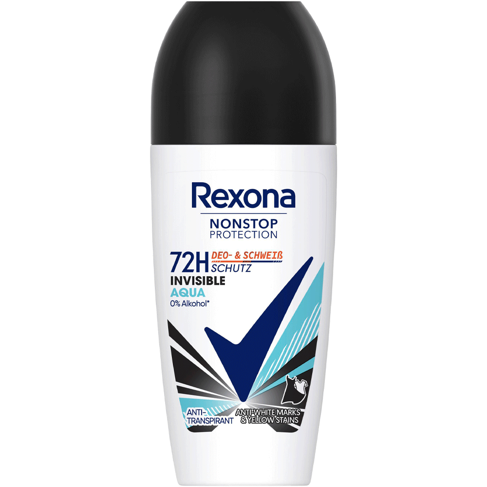 Bild: Rexona Nonstop Protection Deo Roll-On Invisible Aqua