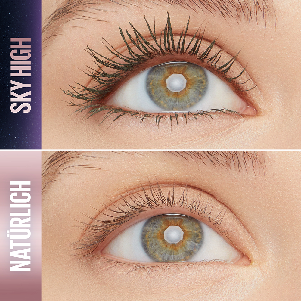 Bild: MAYBELLINE Lash Sensational Sky High Mascara green altitude