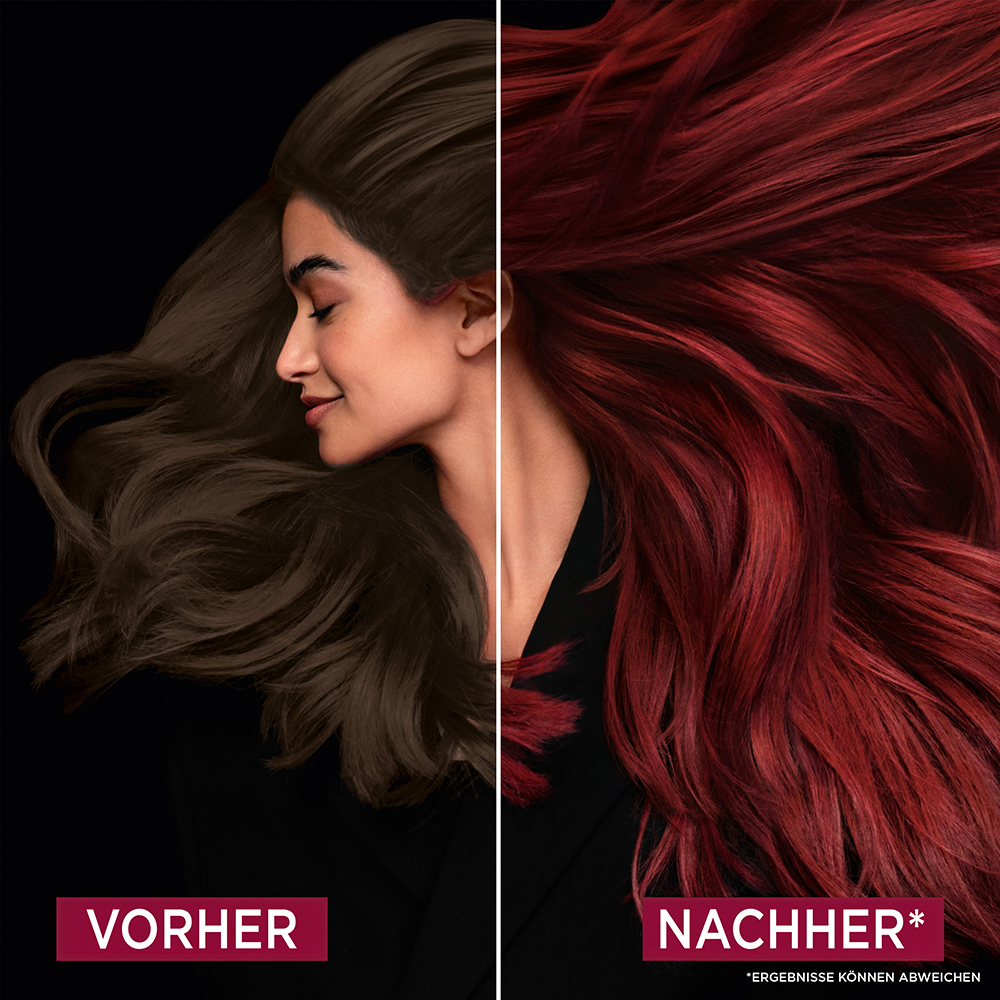 Bild: GARNIER Olia Red Lacquers Glänzendes Weinrot