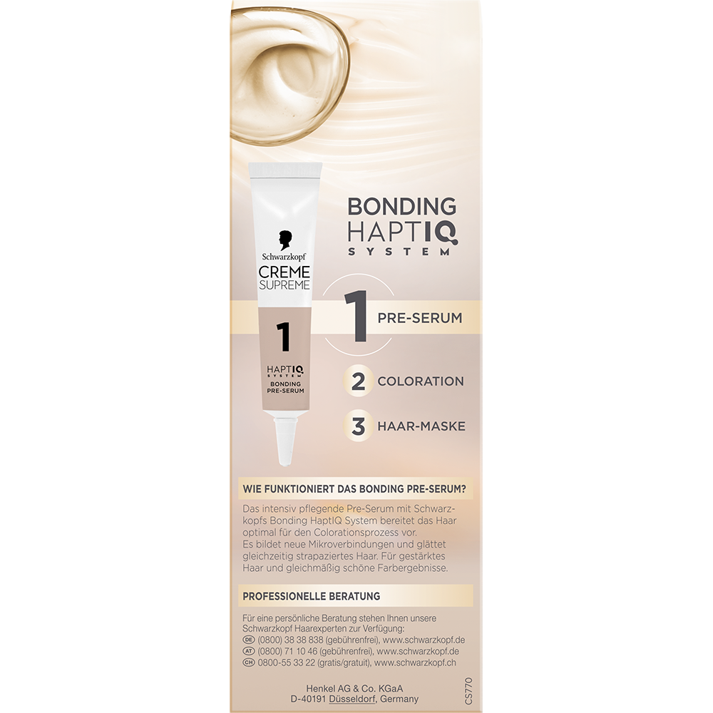 Bild: Schwarzkopf Creme Supreme Creme Coloration Dunkles Kupfer-Blond