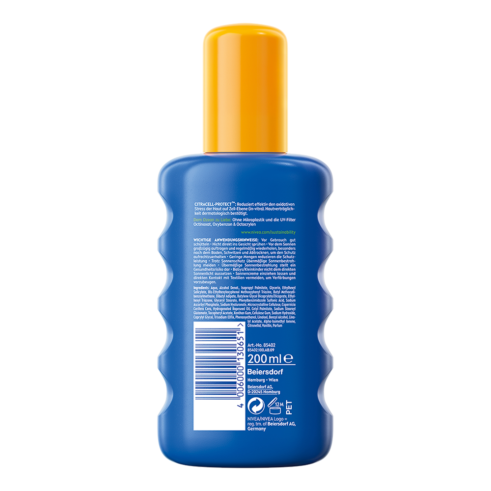Bild: NIVEA Sun Sonnencreme LSF 30 