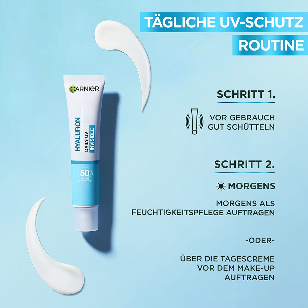 Bild: GARNIER Hyaluron Barrier Protect Daily UV Fluid LSF50+ 