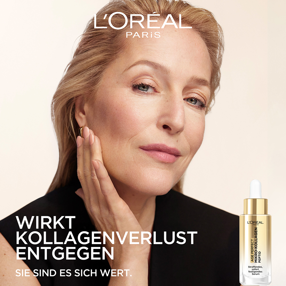 Bild: L'ORÉAL PARIS Age Perfect Straffendes sofort festigendes Kollagen Serum