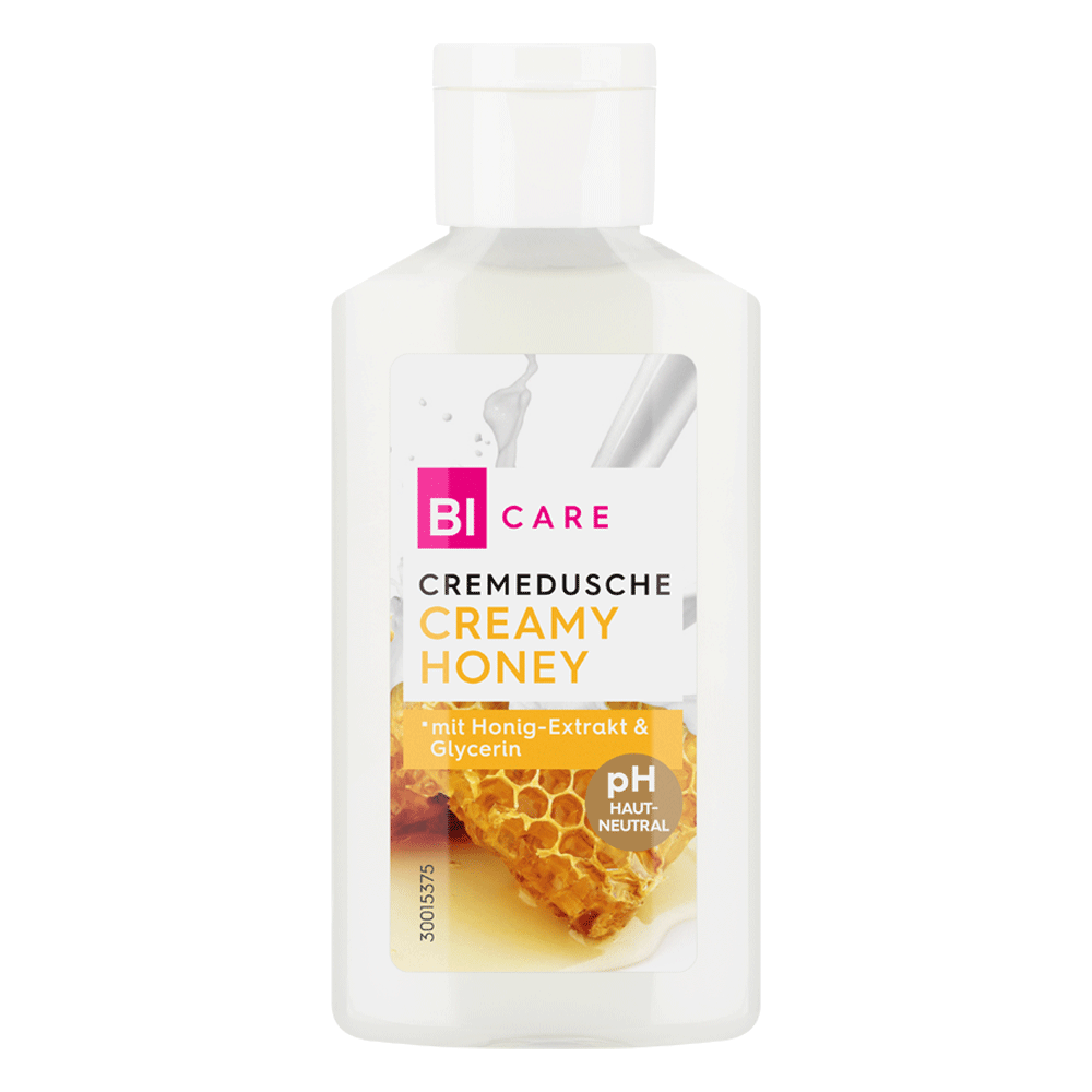 Bild: BI CARE Cremedusche Creamy Honey Mini 