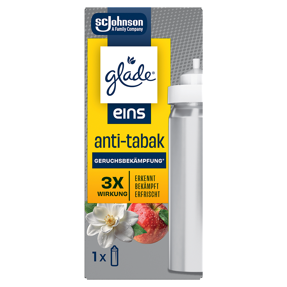 Bild: Glade Eins Nachfüller anti-tabak