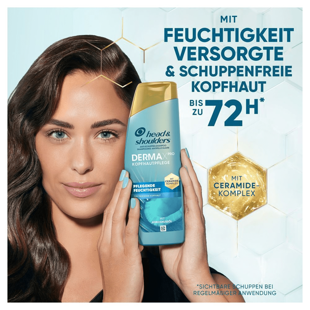 Bild: head & shoulders DERMAXPRO Hydra Pflege Anti-Schuppen Shampoo 