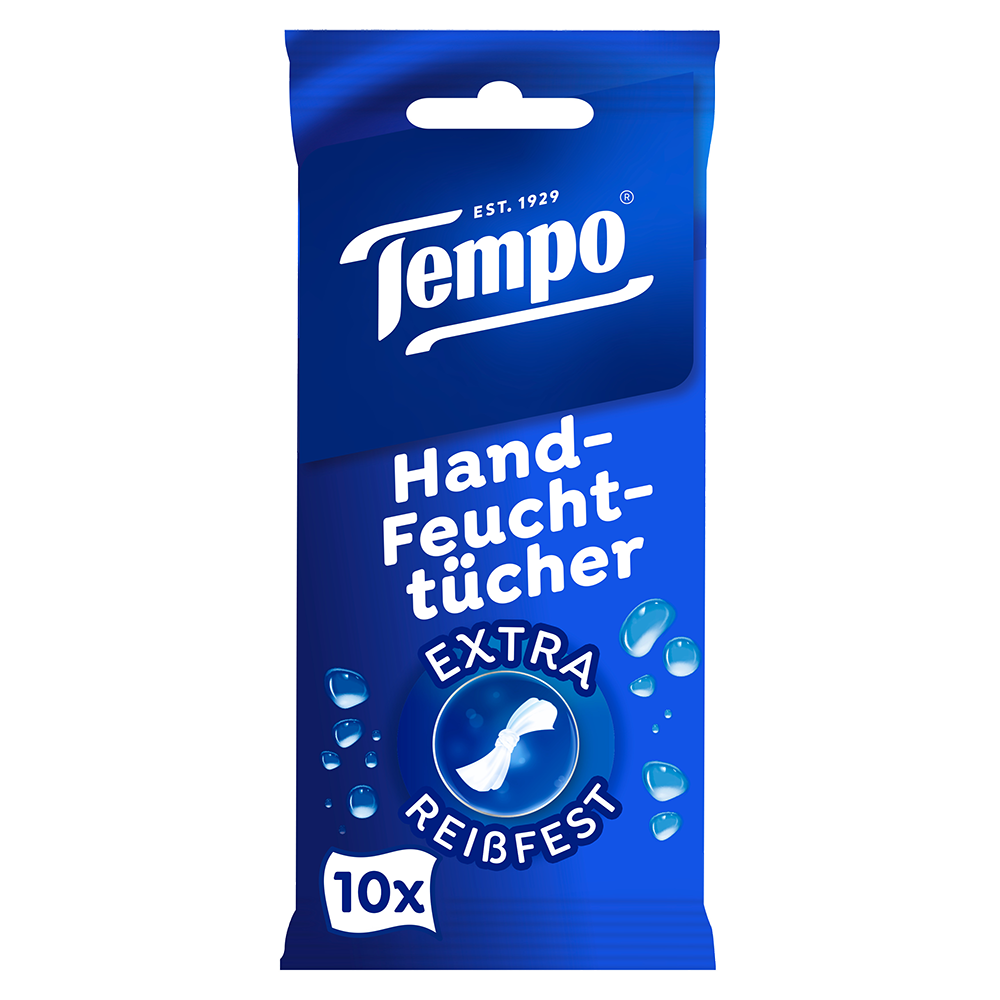 Bild: Tempo Erfrischende Hand-Feuchttücher 