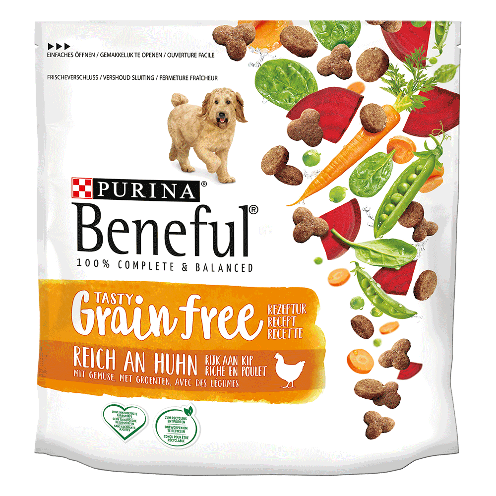 Bild: Beneful Grainfree Reich an Huhn mit Gemüse