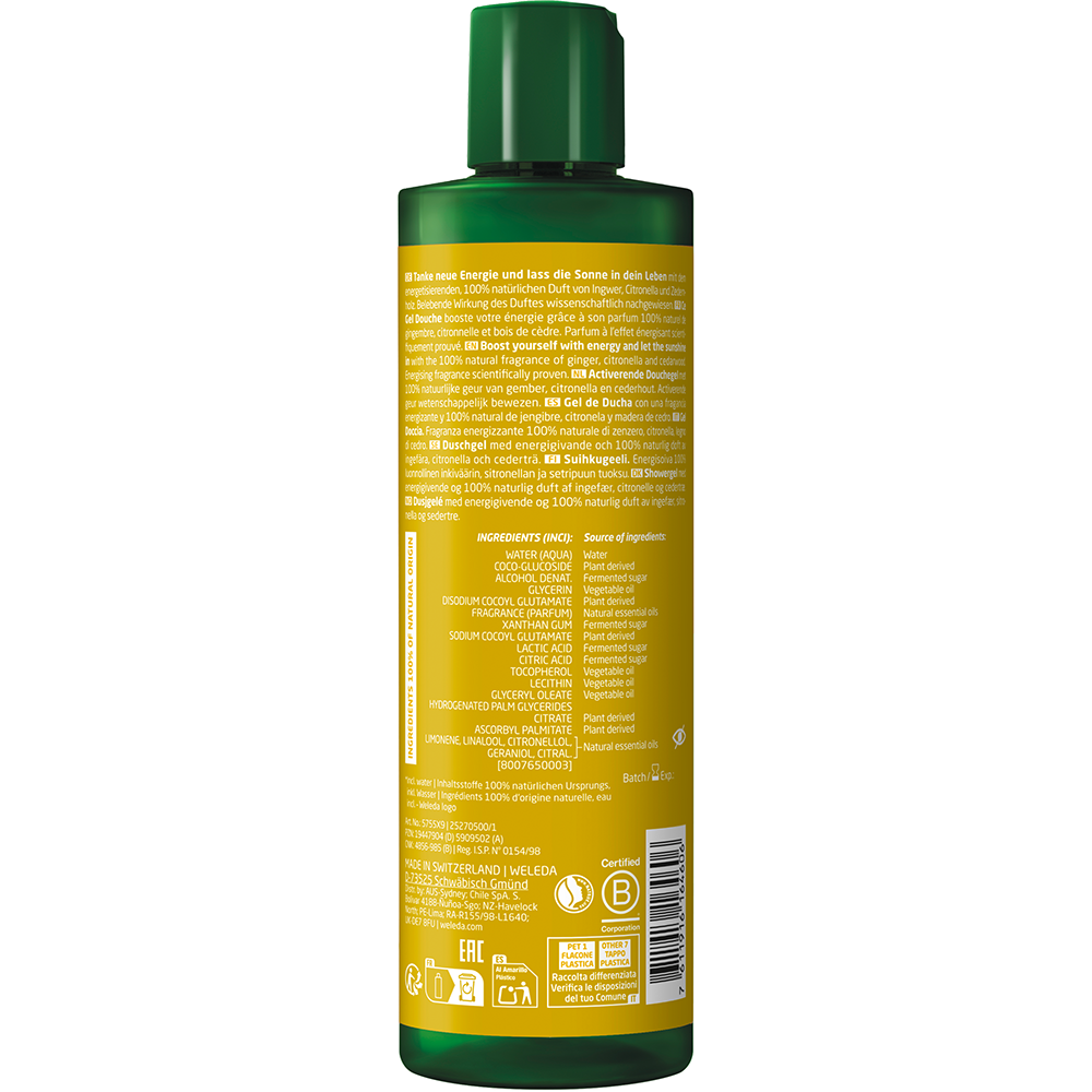 Bild: WELEDA Duschgel Energy