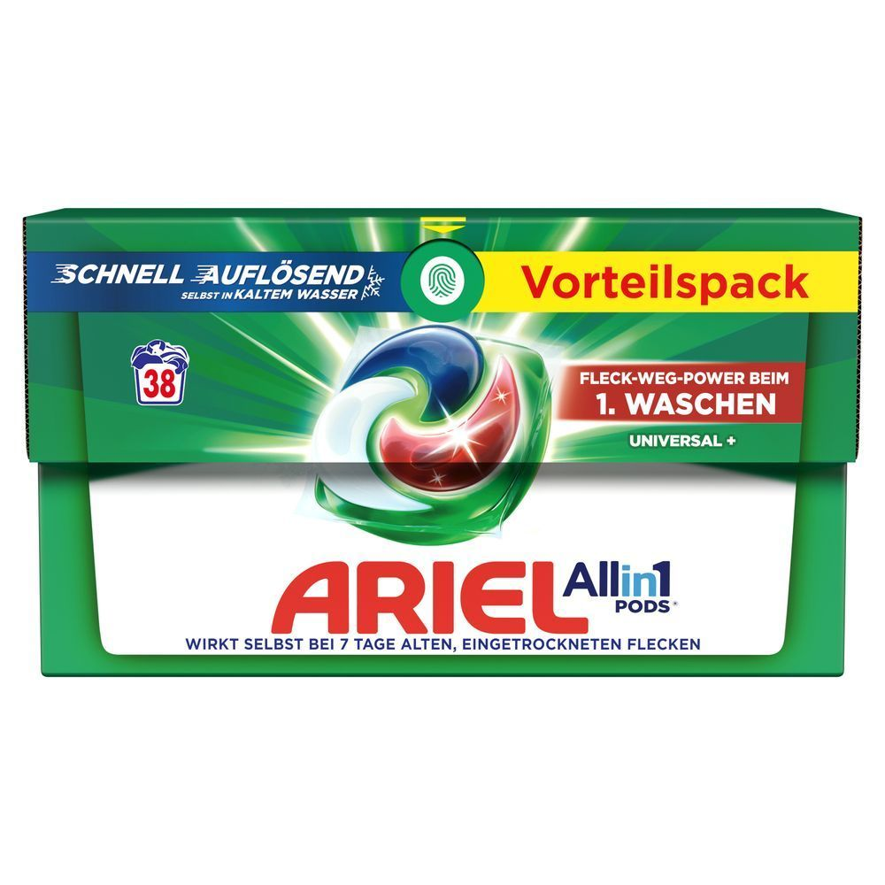 Bild: ARIEL All-in-1 POD Flüssigwaschmittel-Kapseln