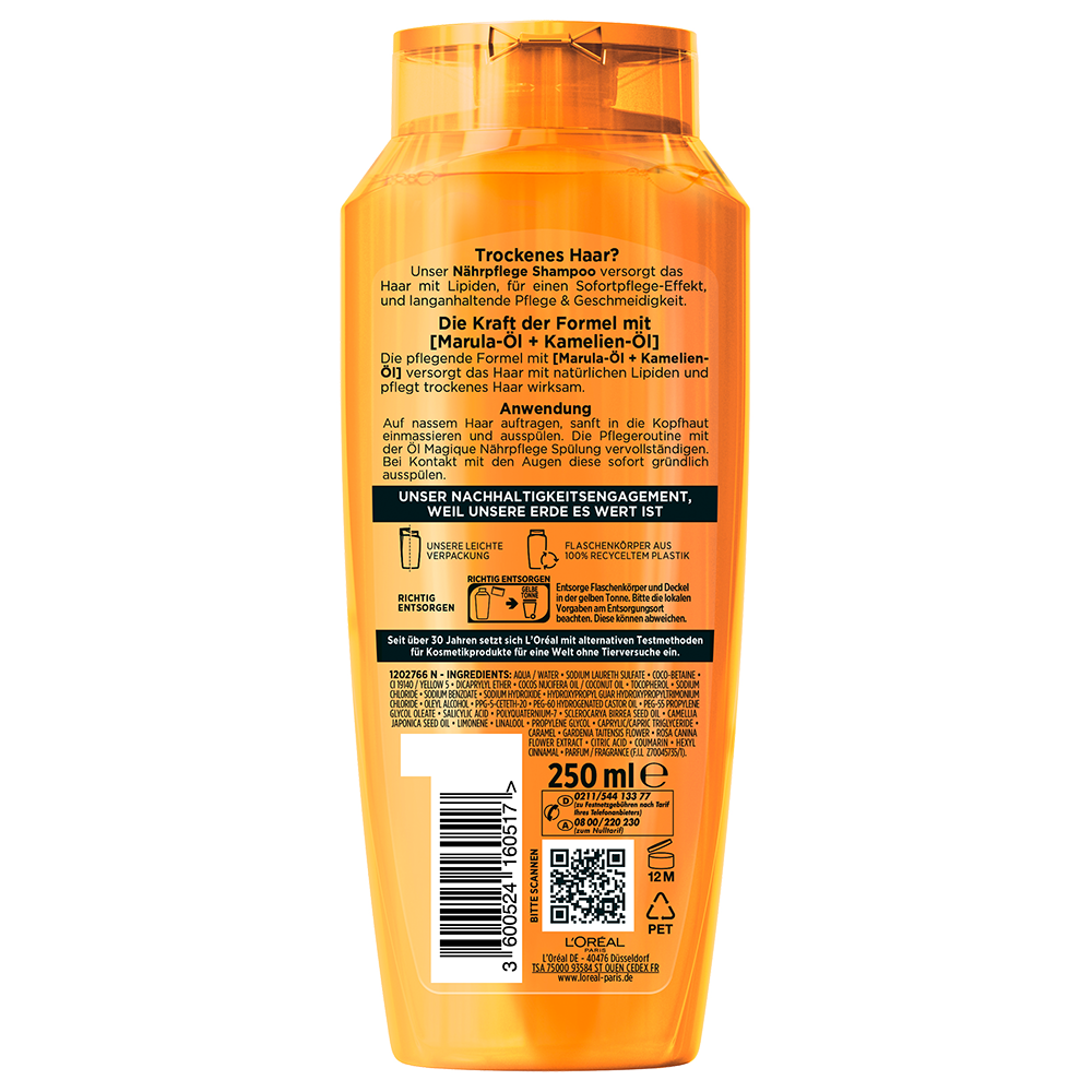 Bild: L'ORÉAL PARIS ELVITAL Öl Magique Nährpflege Shampoo