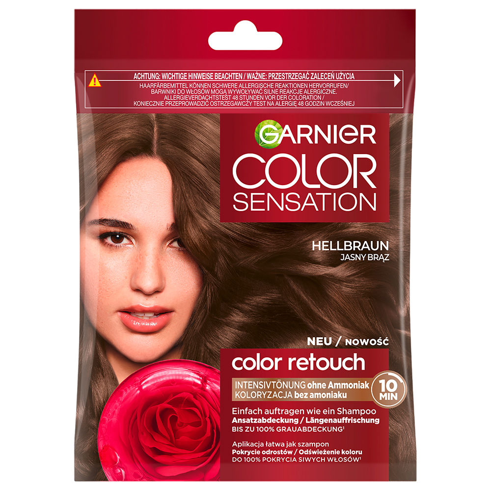Bild: GARNIER Color Sensation Intensivtönung Hellbraun Hellbraun