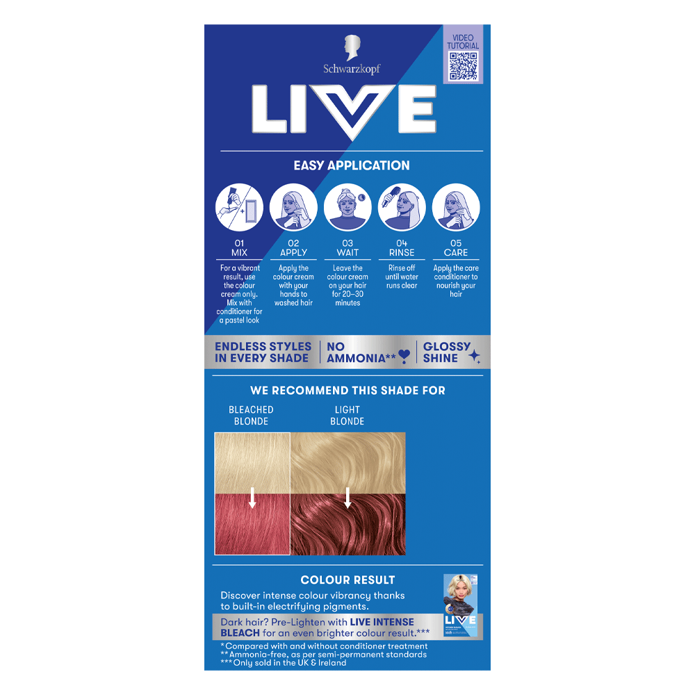 Bild: Schwarzkopf Live Colour Moment 025 Dusty Rose Dusty Rose
