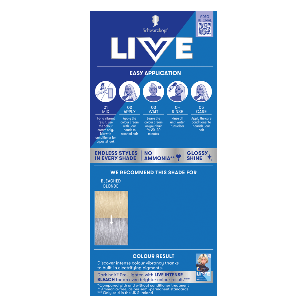 Bild: Schwarzkopf Live Colour Moment 098 Steel Silver Steel Silver