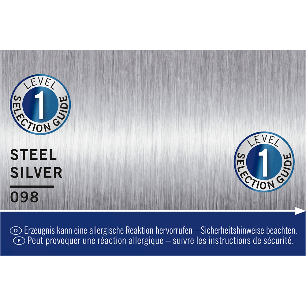 Bild: Schwarzkopf Live Colour Moment 098 Steel Silver Steel Silver